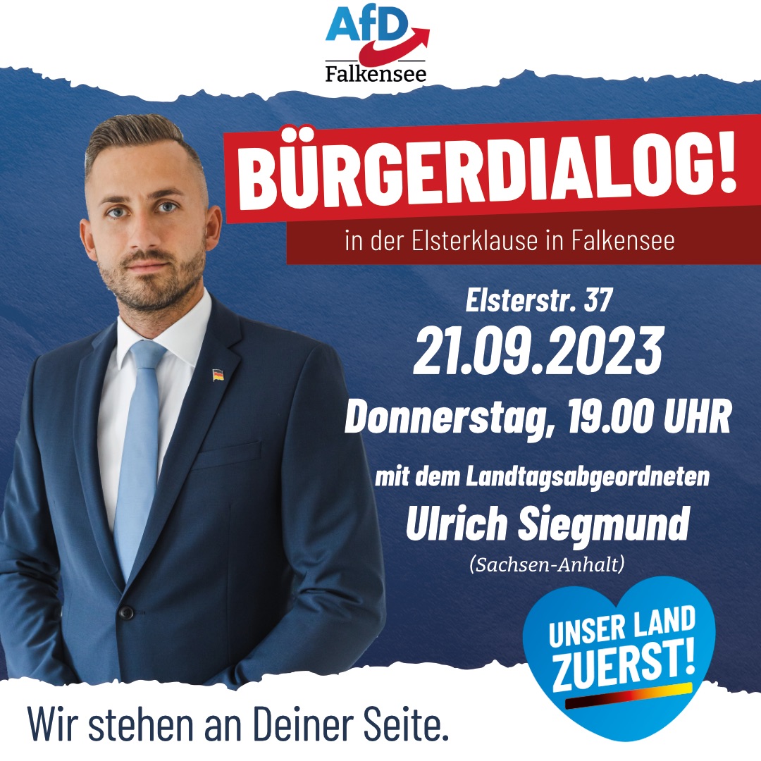 Bürgerdialog Ulrich Siegmund